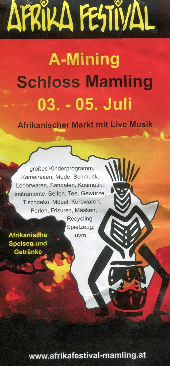 O Fotomagazin / Afrika Festival 2015 auf Schloss Mamling